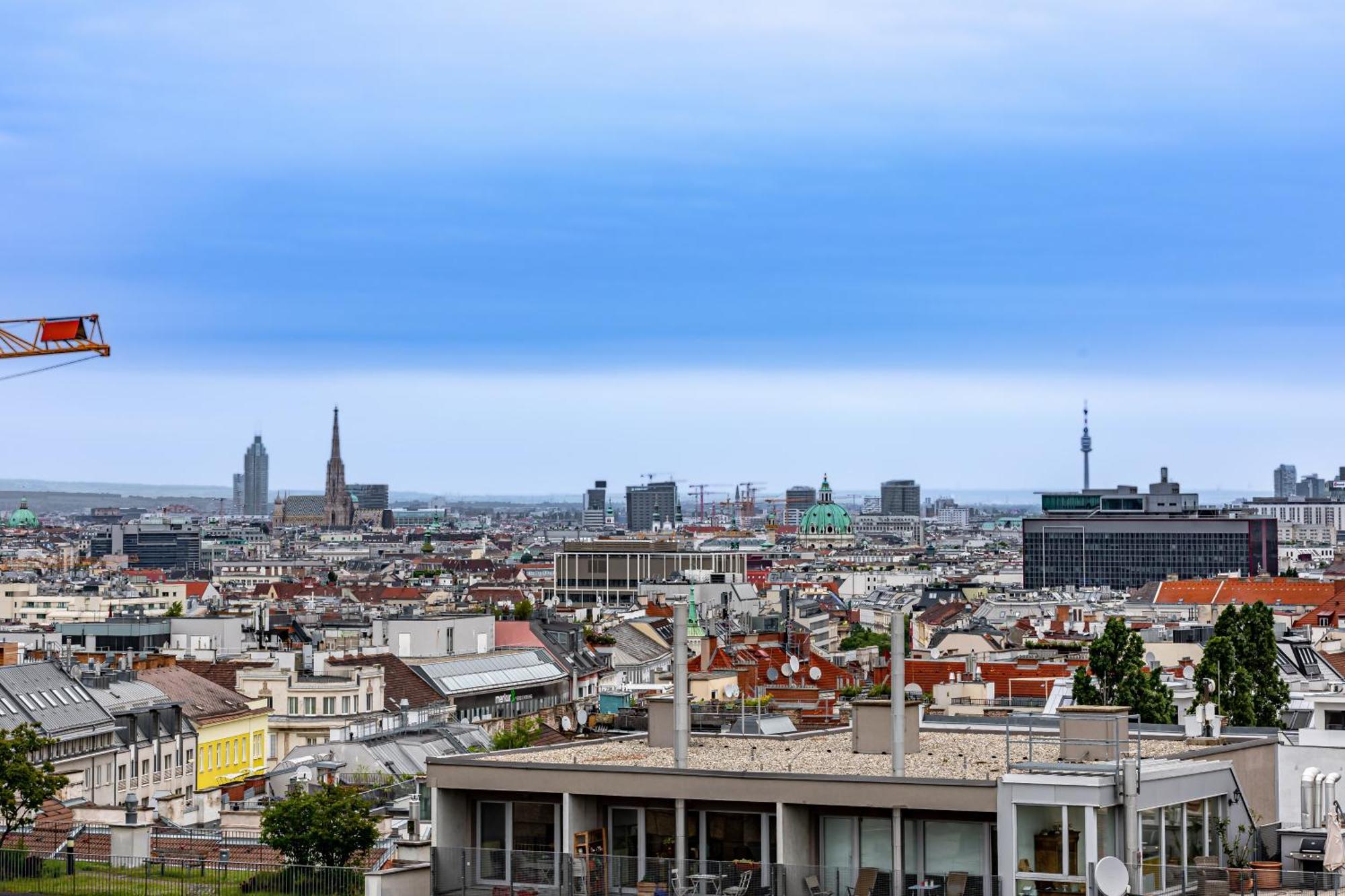 Vintage, View & Balcony By Jr City Apartments Wien Exteriör bild